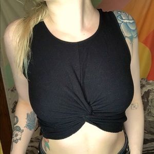 Cute scrunched tank top
